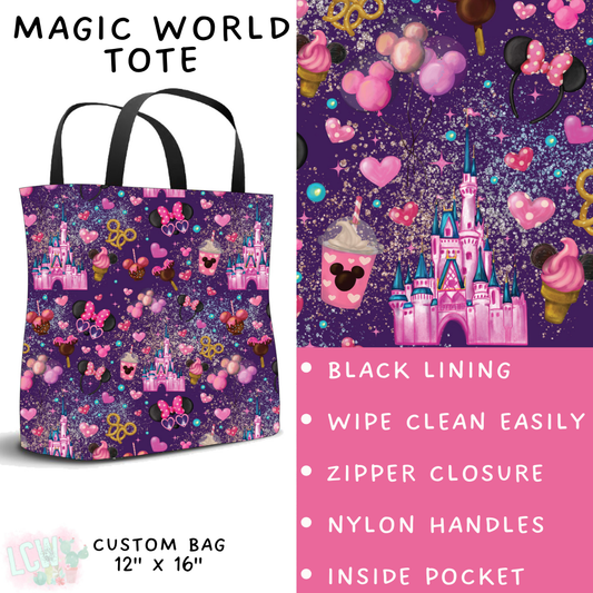 Batch #250 - Magical Valentine - Closes 12/9 - ETA late Jan - Magic World Tote