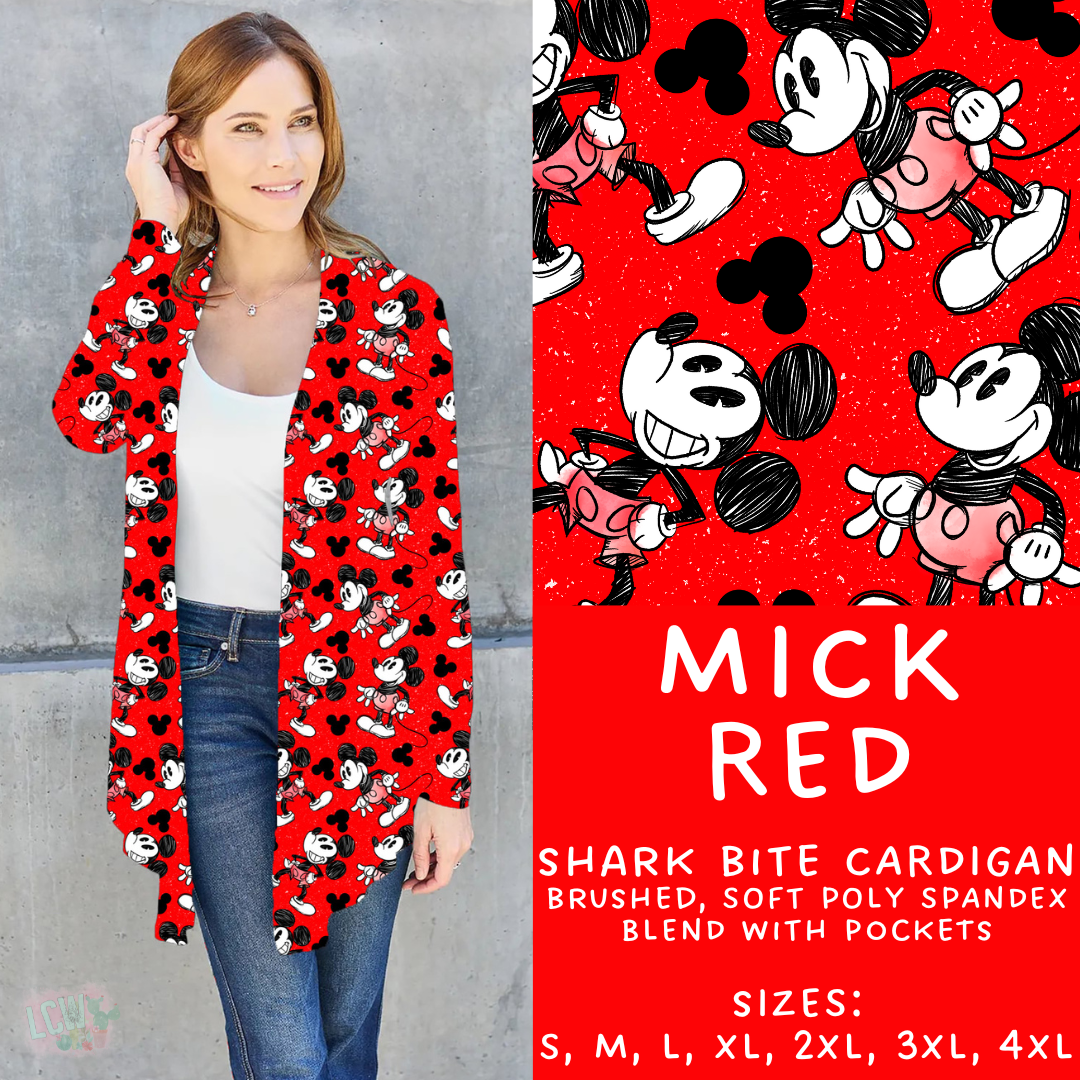 Batch #273 - Magical Faves 10 - Closes 1/20 - ETA late March - Mick Red Cardigan