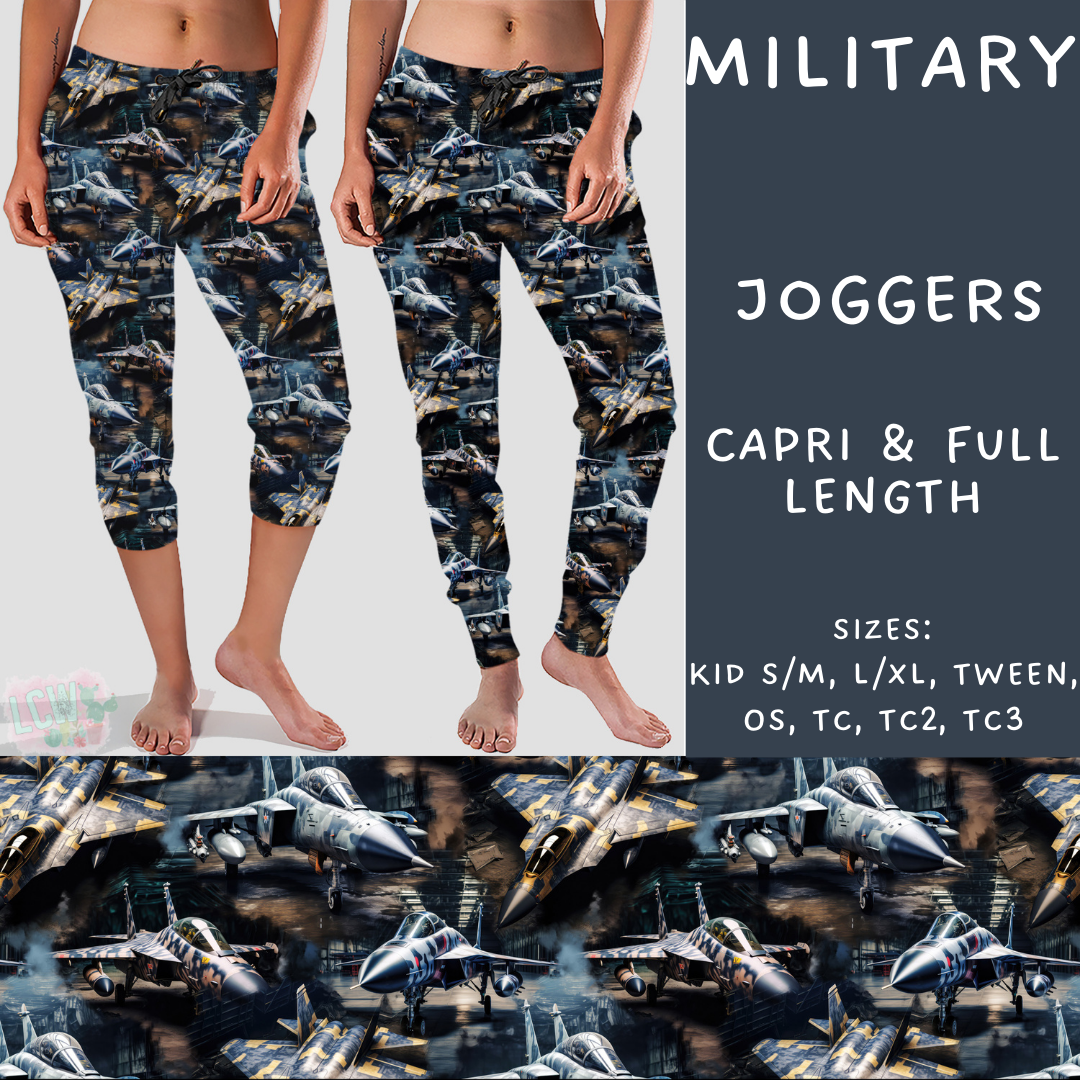 Batch #248 - Careers Collection - Closes 12/4 - ETA late Jan - Military Full and Capri Length Joggers