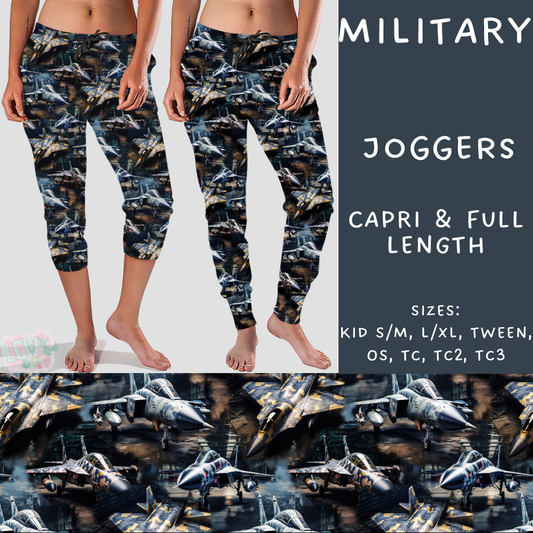 Batch #248 - Careers Collection - Closes 12/4 - ETA late Jan - Military Full and Capri Length Joggers