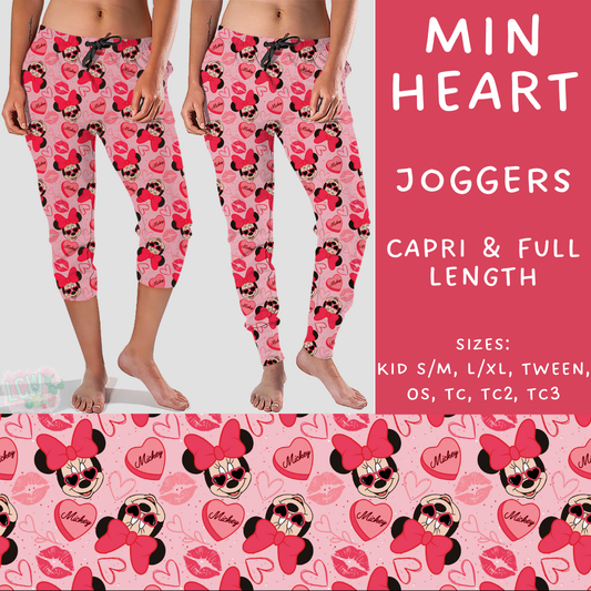 Batch #250 - Magical Valentine - Closes 12/9 - ETA late Jan - Min Heart Full and Capri Length Joggers