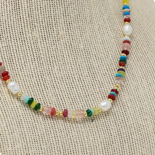 Gemstone Lover Beaded Necklace