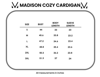 Madison Cozy Cardigan - Sage/Blue Mix | Women's Cardigan