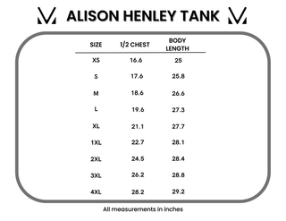 IN STOCK Alison Henley Tank - Rose FINAL SALE