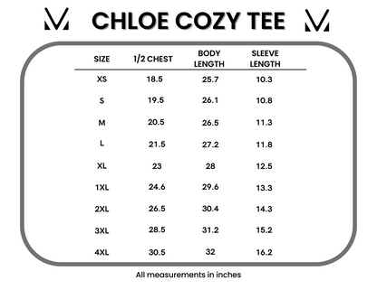 Chloe Cozy Tee - Green | Women's V-Neck Top