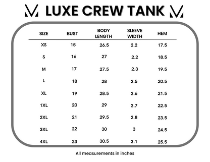 Luxe Crew Tank - Mint Leaf