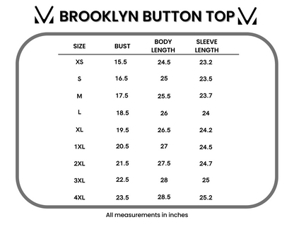 Brooklyn Button Top - Oatmeal