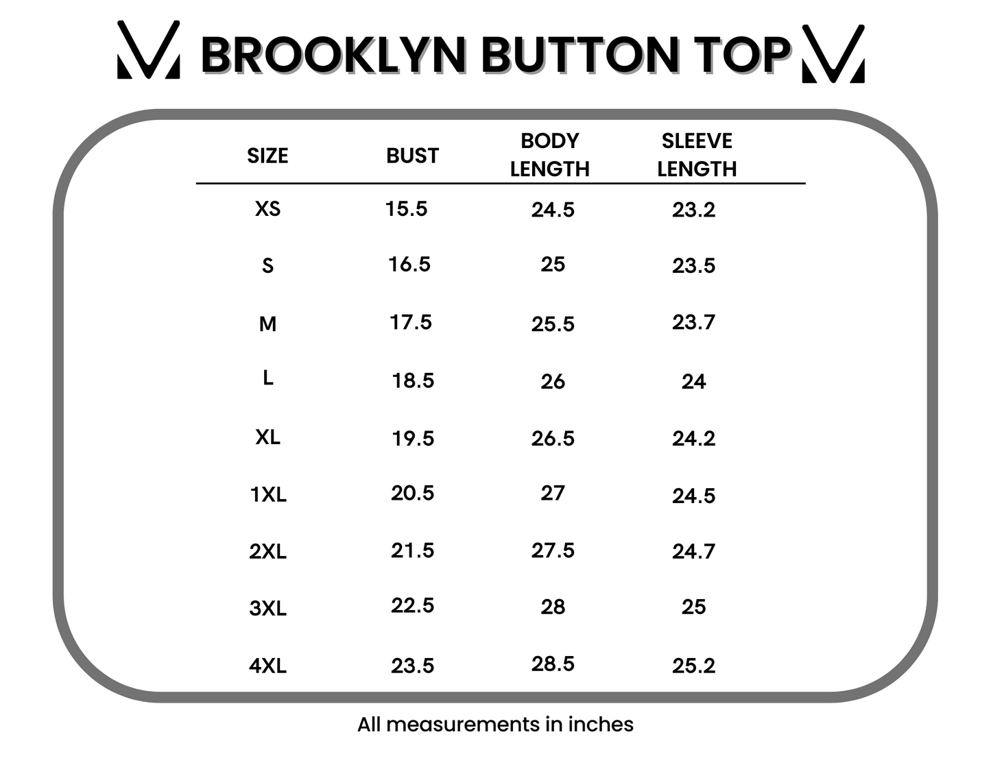 Brooklyn Button Top - Brick