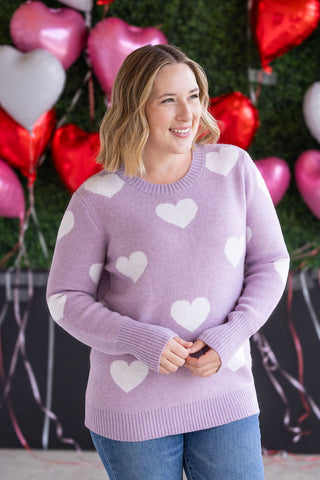 IN STOCK Endless Love Sweater - Lavender