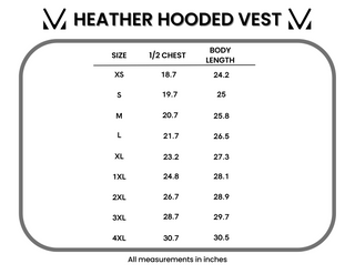 IN STOCK Heather Geometric Hooded Vest - Mustard