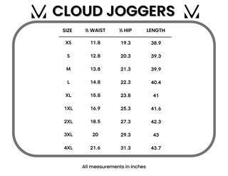 IN STOCK Cloud Joggers - Black