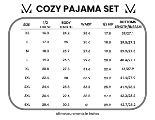 IN STOCK Cozy Pajama Set - Wildflower Meadow