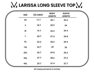 IN STOCK Larissa Long Sleeve - Autumn Watercolor