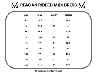 IN STOCK Reagan Ribbed Midi Dress - Sand and Rust Floral FINAL SALE