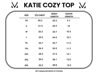 IN STOCK Katie Cozy Top - Black