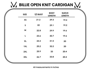 IN STOCK Billie Open Knit Cardigan - Dusty Purple FINAL SALE