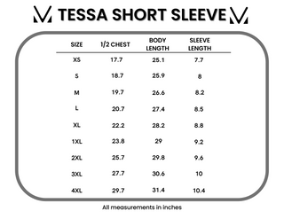 IN STOCK GameDay Tessa Short Sleeve Top - Cincinnati FINAL SALE