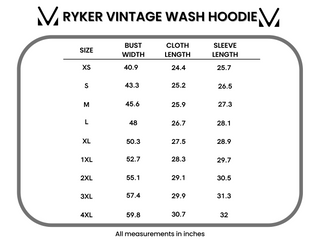 IN STOCK Ryker Vintage Wash Hoodie- Olive