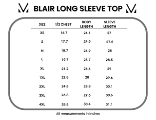 IN STOCK Blair Long Sleeve Top - Dusty Jade