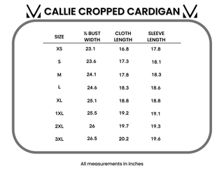 IN STOCK Callie Cropped Cardigan - Mint