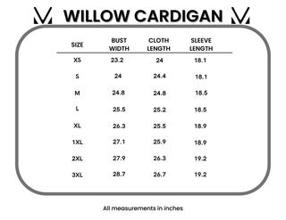 IN STOCK Willow Cardigan - Mocha