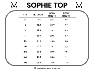 IN STOCK Sophie Top - Mocha