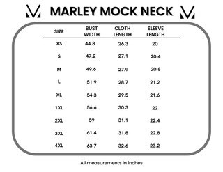 IN STOCK Marley Mock Neck Sweatshirt - Teal