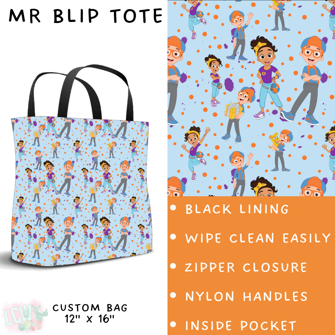 Batch #278 - Cool Characters 7 - Closes 1/29 - ETA early April - Mr Blip Tote