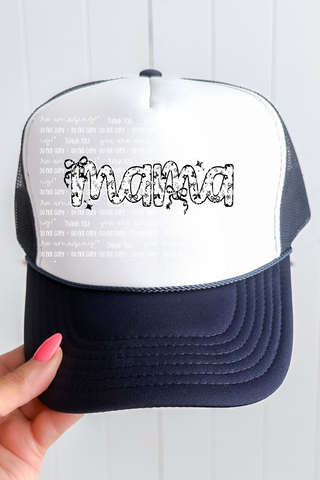 Mama Floral & Bows Trucker Hat