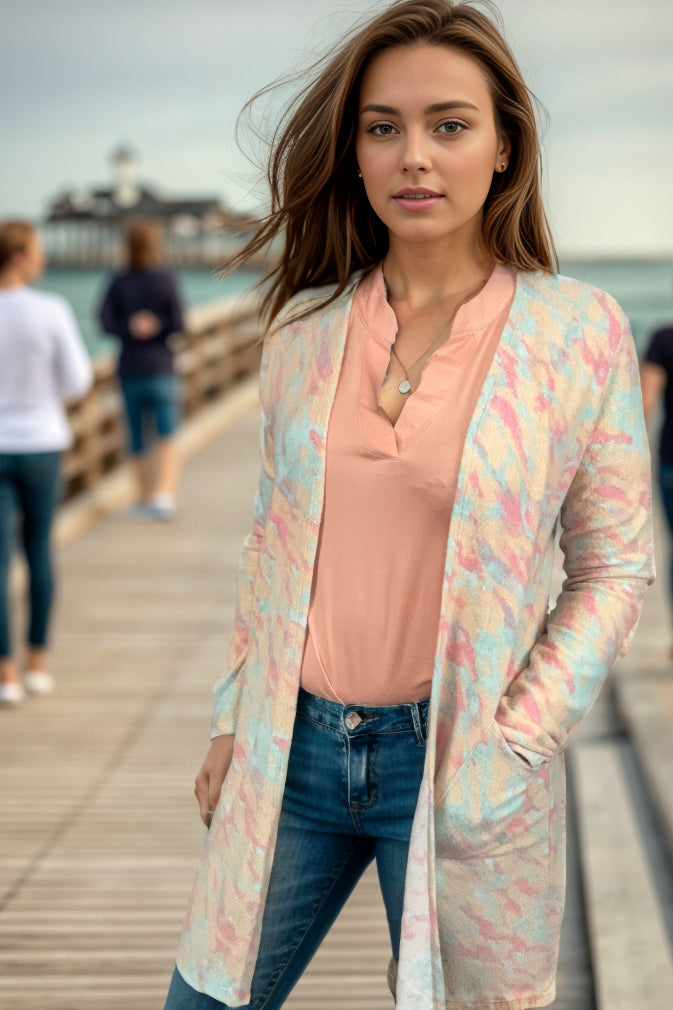 Marbled Bliss - Cardigan