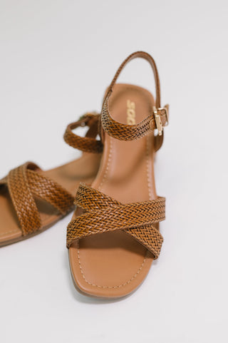 Marlene Ankle Strap Woven Sandal