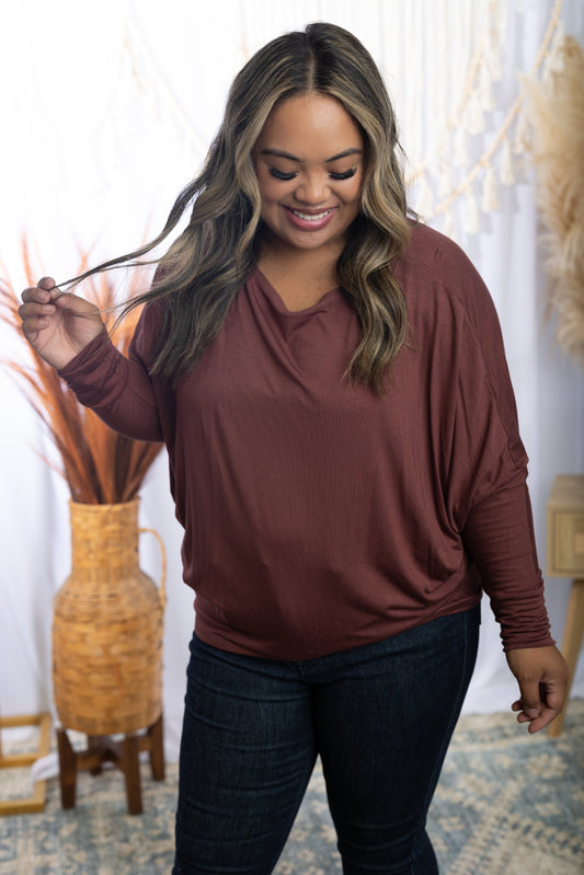 Marsala Bliss Dolman