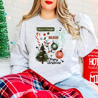 Merry & Bright Believe Sweatshirt