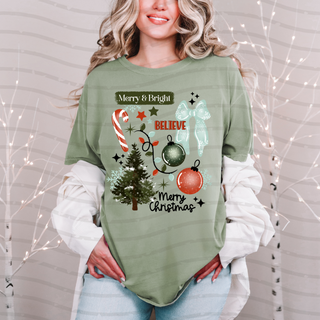 Merry & Bright Believe Tee
