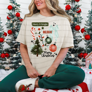Merry & Bright Believe Tee