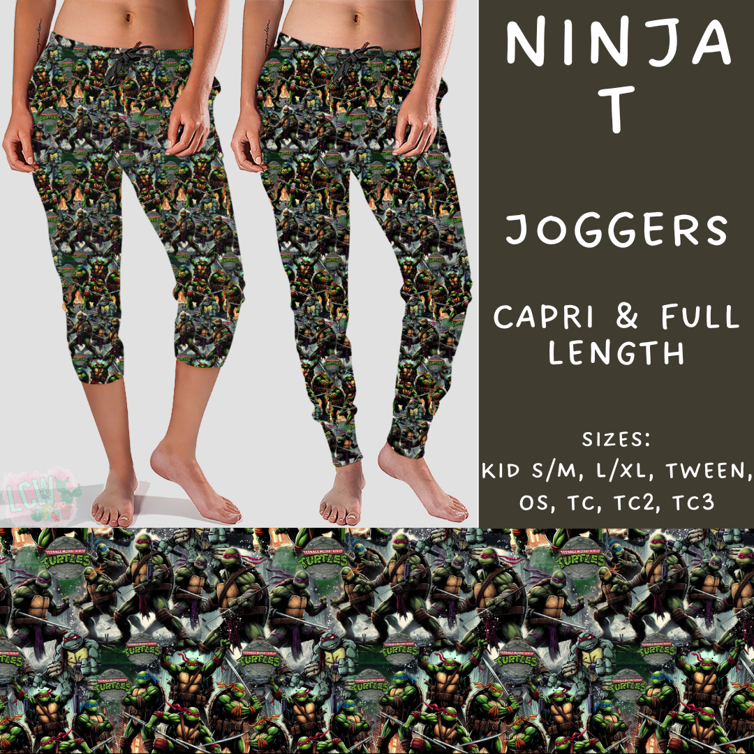 Batch #268 - November Request Run - Closes 1/10 - ETA late March - Ninja T Full and Capri Length Joggers