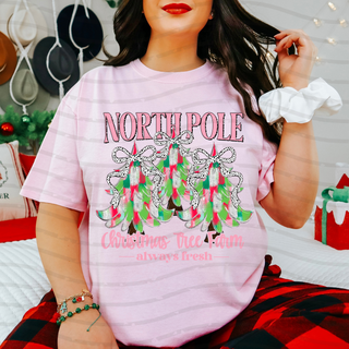 North Pole Tree Farm Tee
