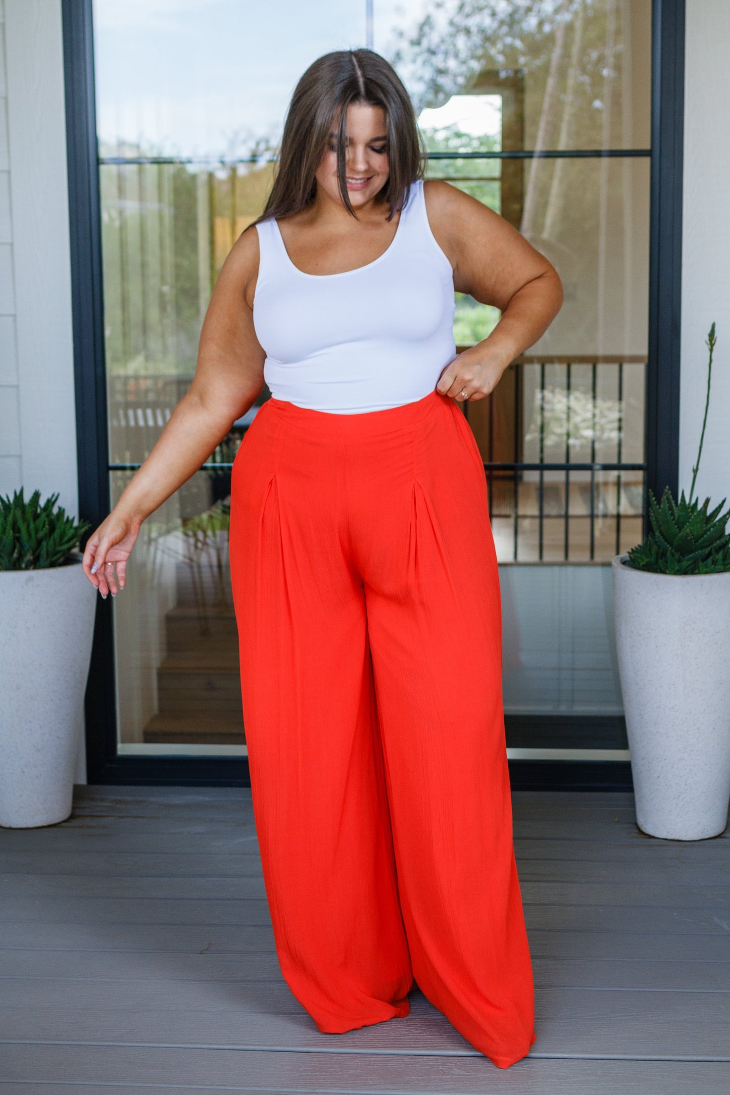 Not So Subtle Wide Leg Pants