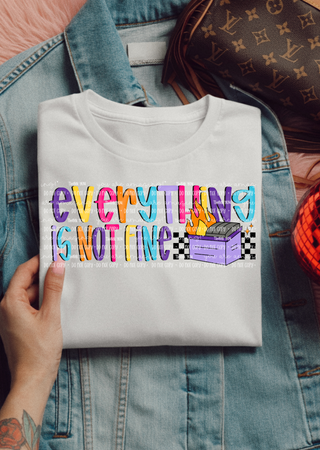 Not Fine Tee