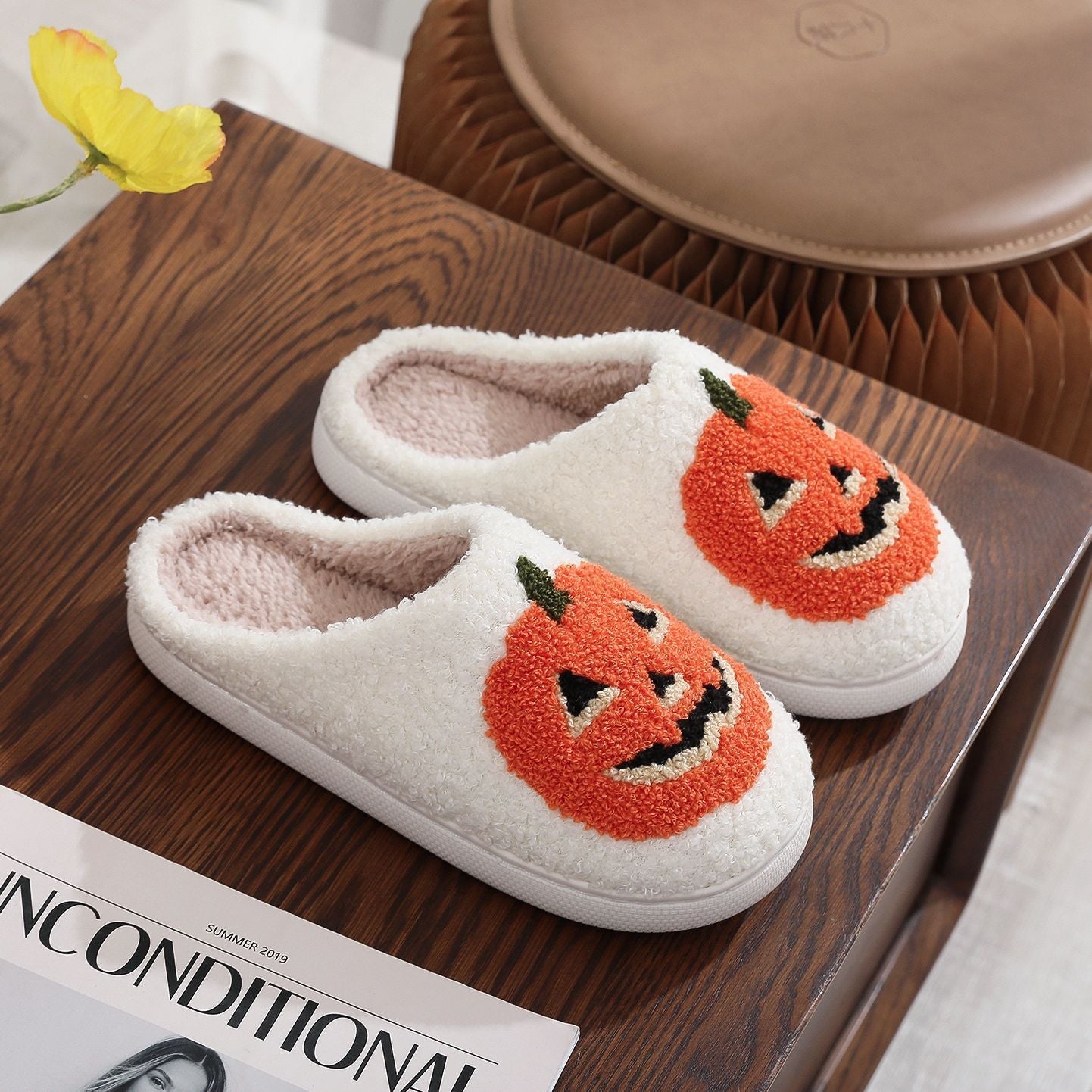 PREORDER: Halloween Slippers in Seven Prints Estimated Shipping: mid September