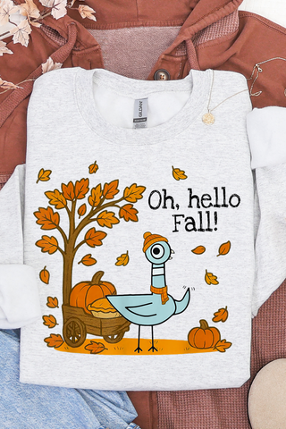 Oh Hello Fall Sweatshirt