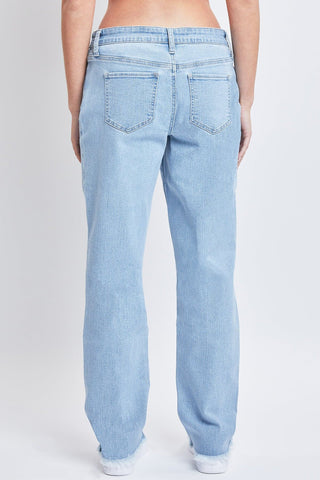 Women's Dream with Fold-Over Waist Low Rise Jeans