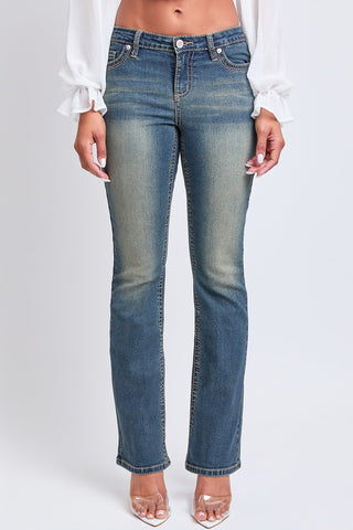 Women’s Premium Heavy Stitch Mid-Rise Bootcut Jeans