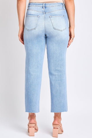 Women's Luxe Cropped Straight  Jeans
