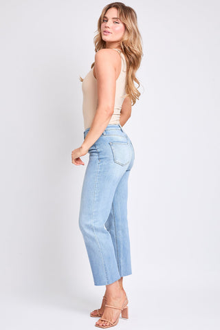 Women's Luxe Cropped Straight  Jeans