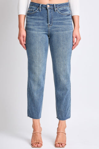 Women's Luxe Cropped Straight  Jeans