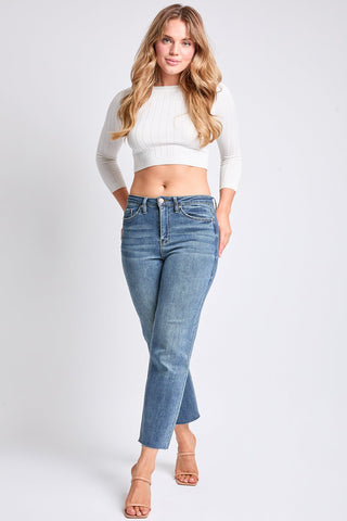 Women's Cropped Straight Jeans