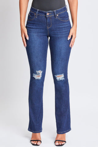 Women's WannaBettaButt Mid-Rise Bootcut Jeans