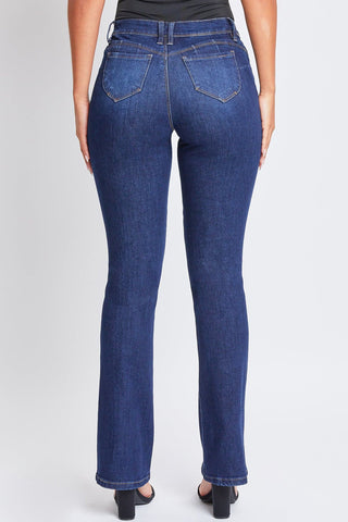 Women's WannaBettaButt Mid-Rise Bootcut Jeans