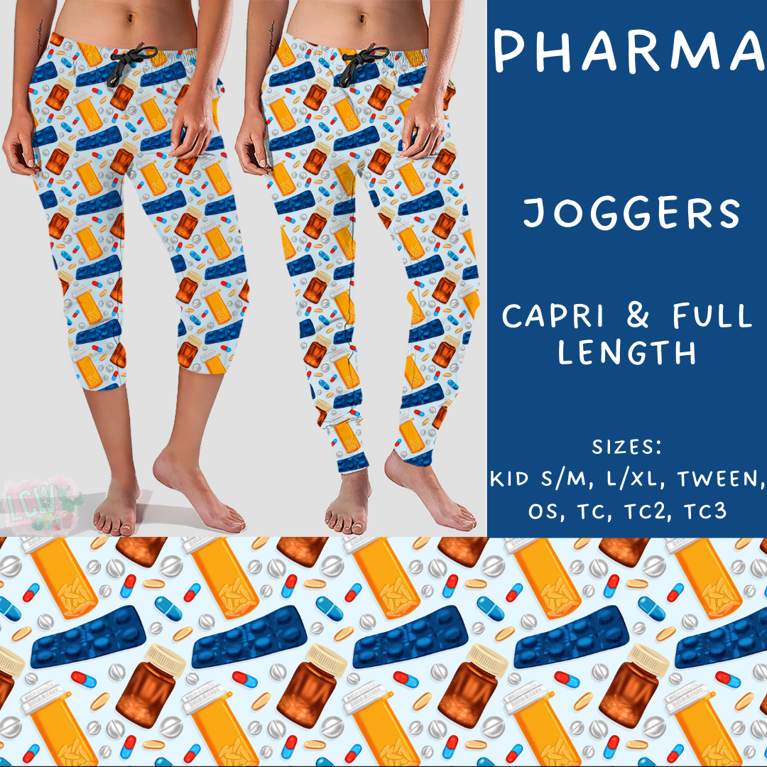 Batch #248 - Careers Collection - Closes 12/4 - ETA late Jan - Pharma Full and Capri Length Joggers